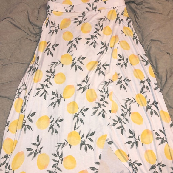 lemon maxi skirt - Picture 3 of 3